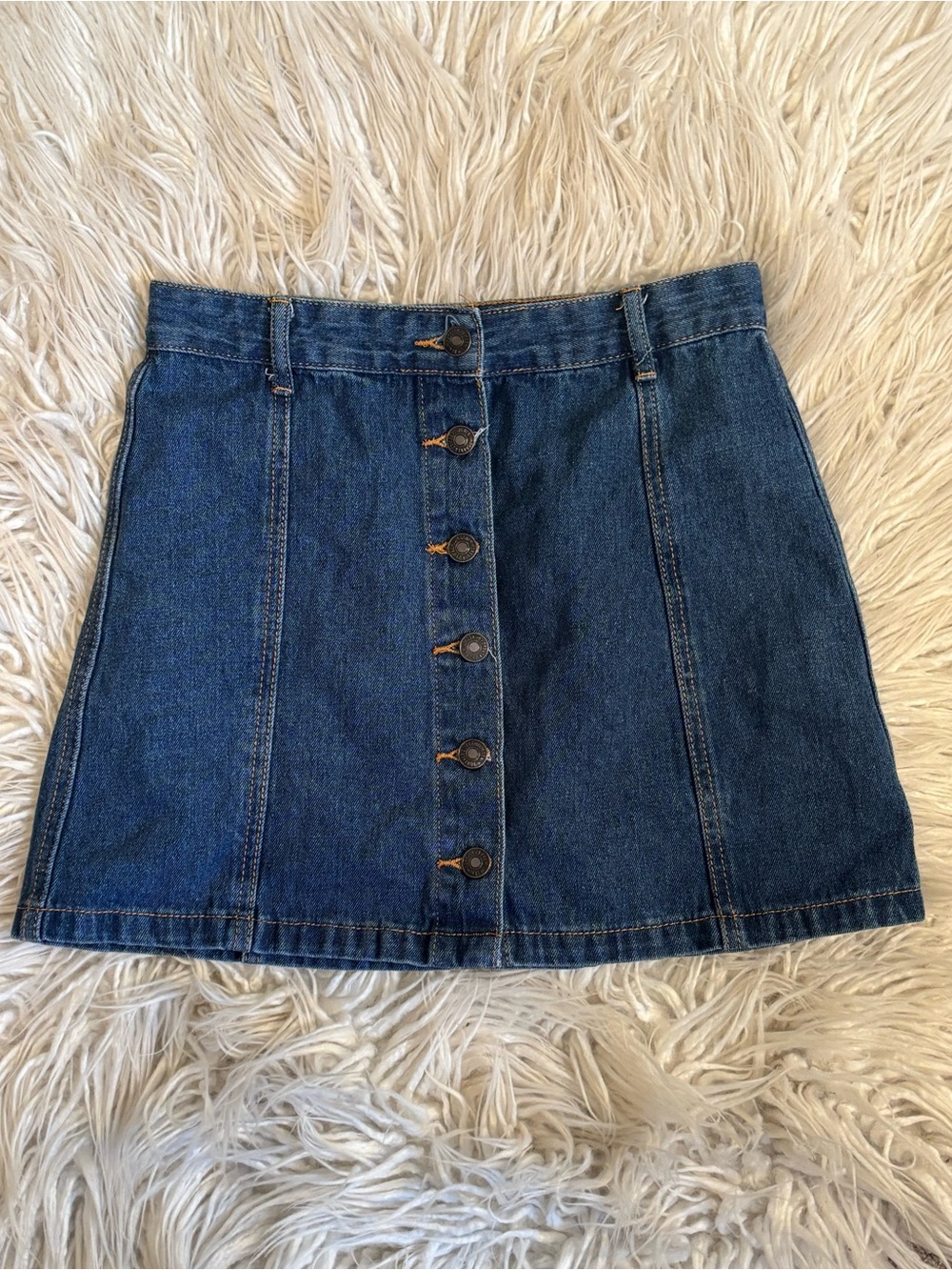 Forever 21 Denim Skirt Size S EUC